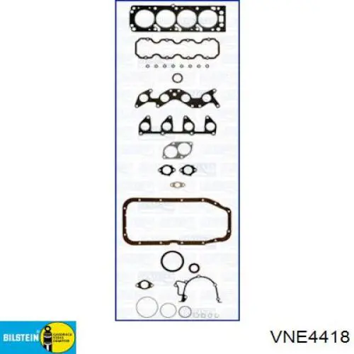 VNE4418 Bilstein amortiguador delantero derecho