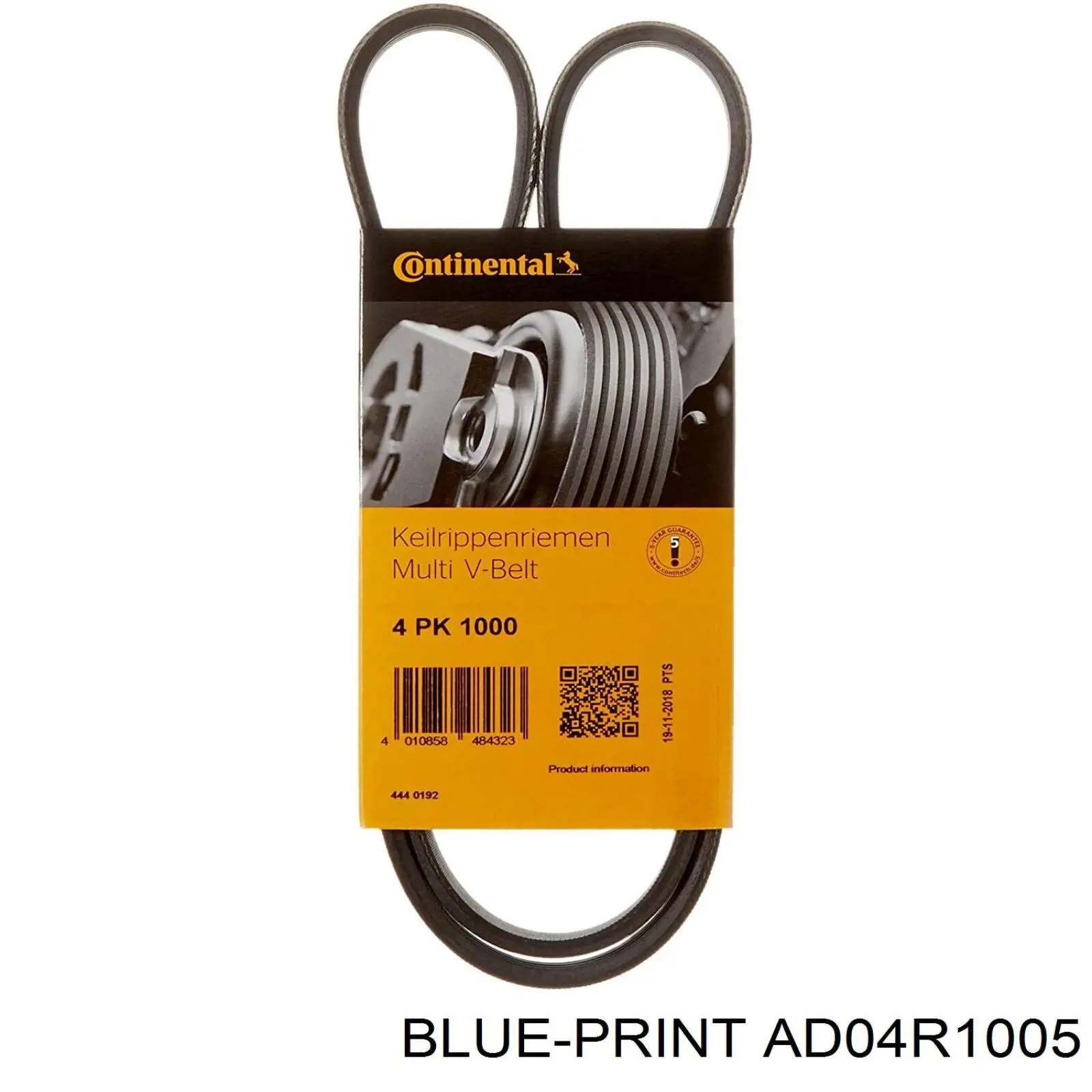 AD04R1005 Blue Print correa trapezoidal