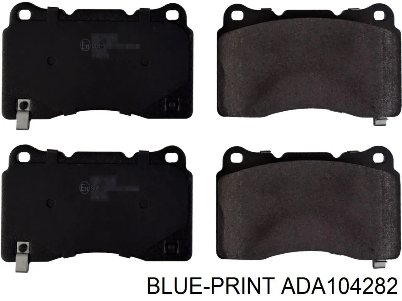 ADA104282 Blue Print pastillas de freno delanteras