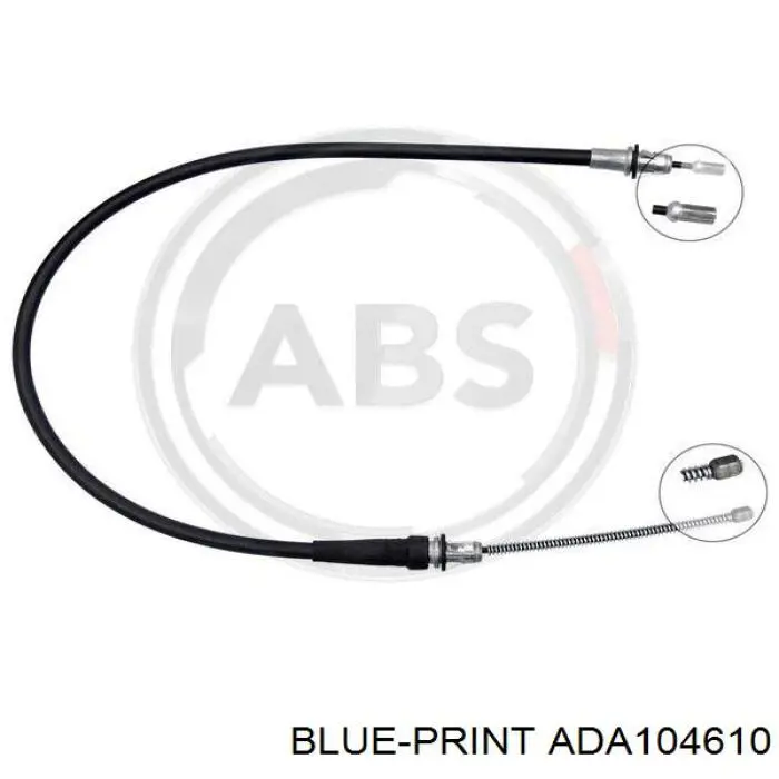  Cable de freno de mano trasero izquierdo para Ford Scorpio 1 