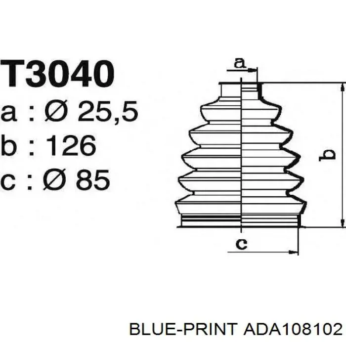 4641181 Chrysler fuelle, árbol de transmisión delantero exterior