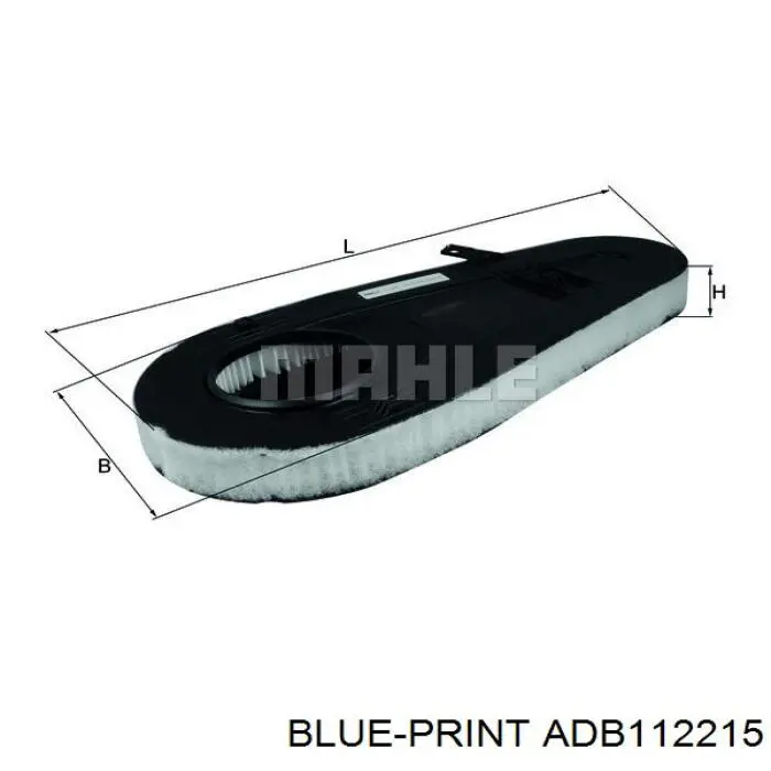 ADB112215 Blue Print filtro de aire