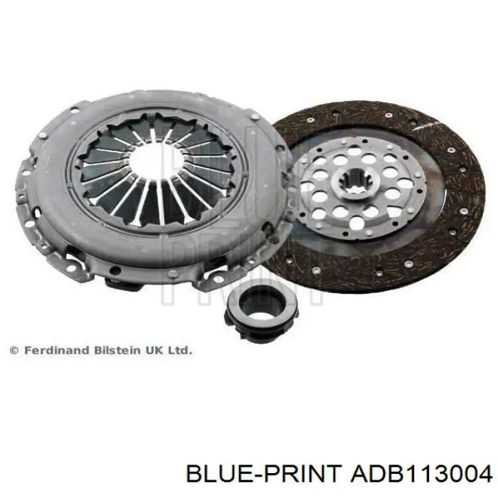 ADB113004 Blue Print kit de embrague (3 partes)