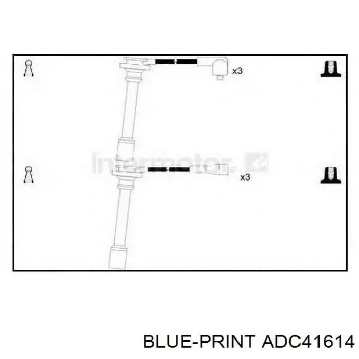 MD173402 Mitsubishi juego de cables de encendido