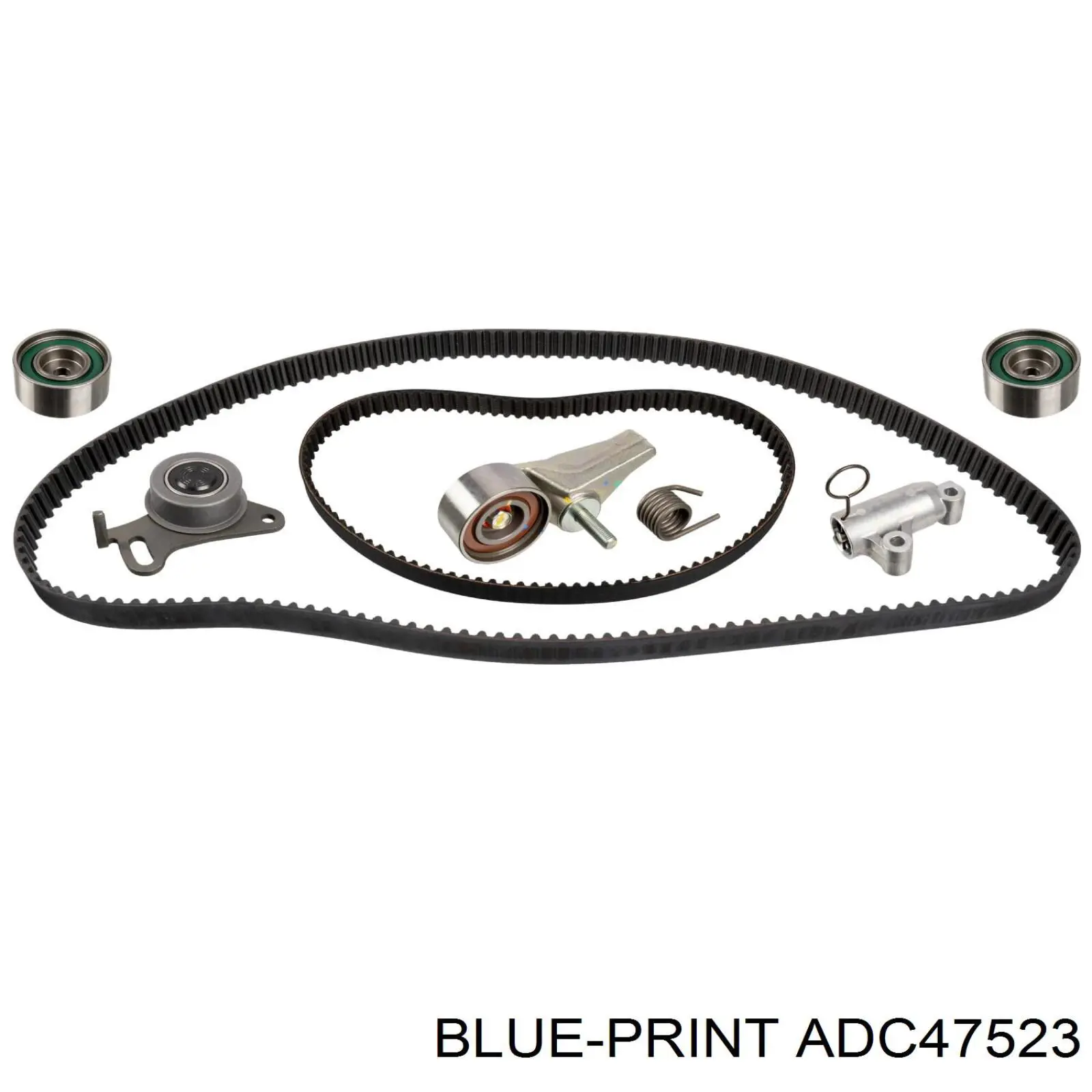 ADC47523 Blue Print correa dentada, eje de balanceo