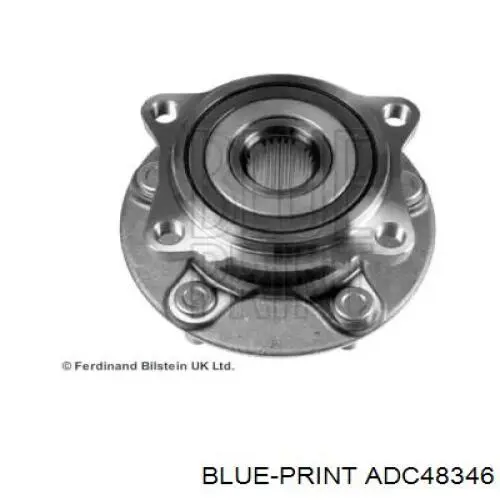 W413412 Denckermann cubo de rueda trasero