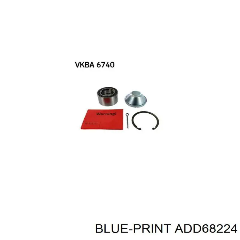 ADD68224 Blue Print cojinete de rueda delantero