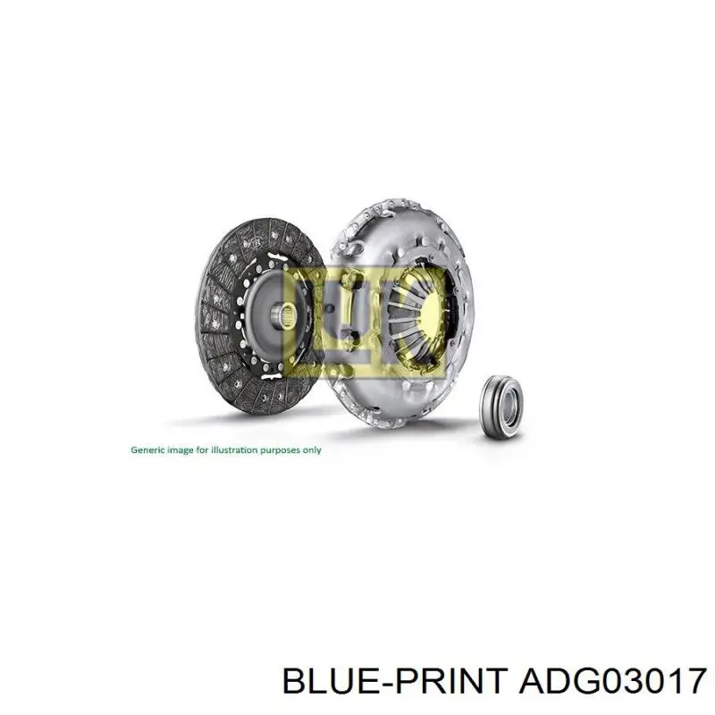 HK6737 Borg&beck kit de embrague (3 partes)