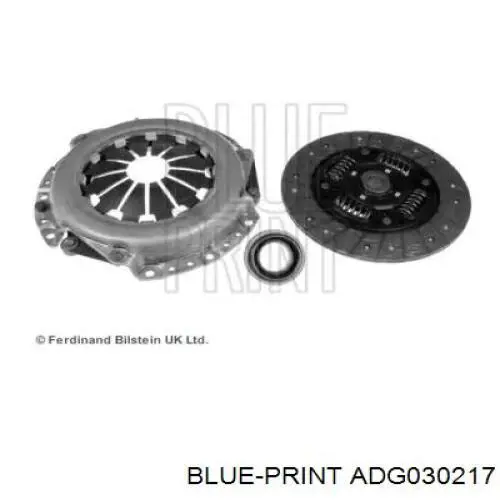 ADG030217 Blue Print kit de embrague (3 partes)