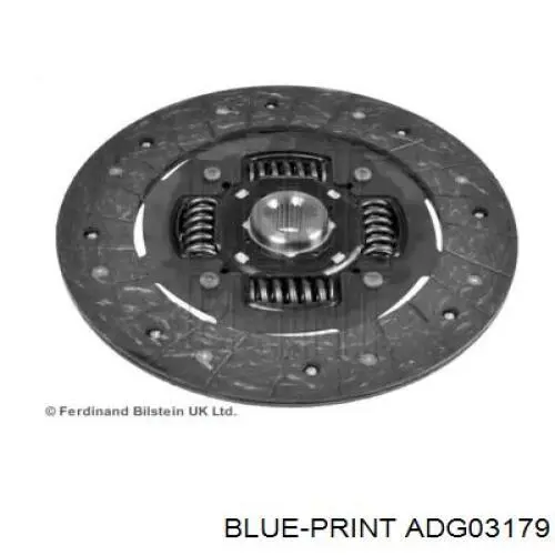 ADG03179 Blue Print disco de embrague