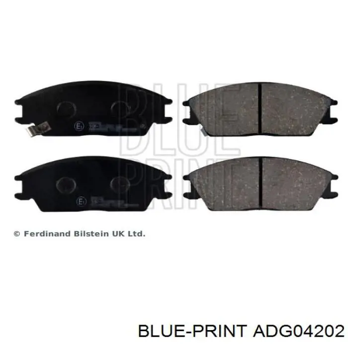  Pastillas de freno delanteras para Hyundai Accent 2 