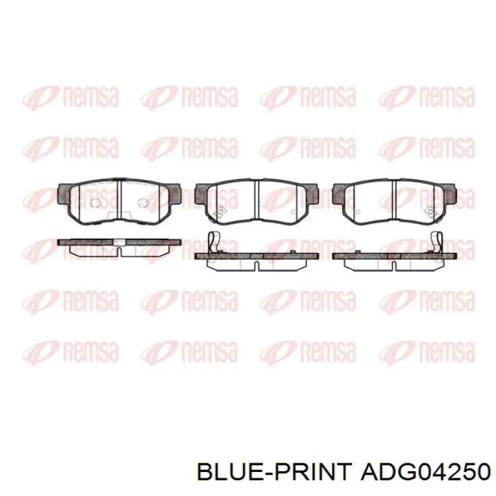  Pastillas de freno traseras para Hyundai Tucson 1 