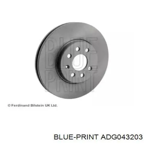 ADG043203 Blue Print freno de disco delantero