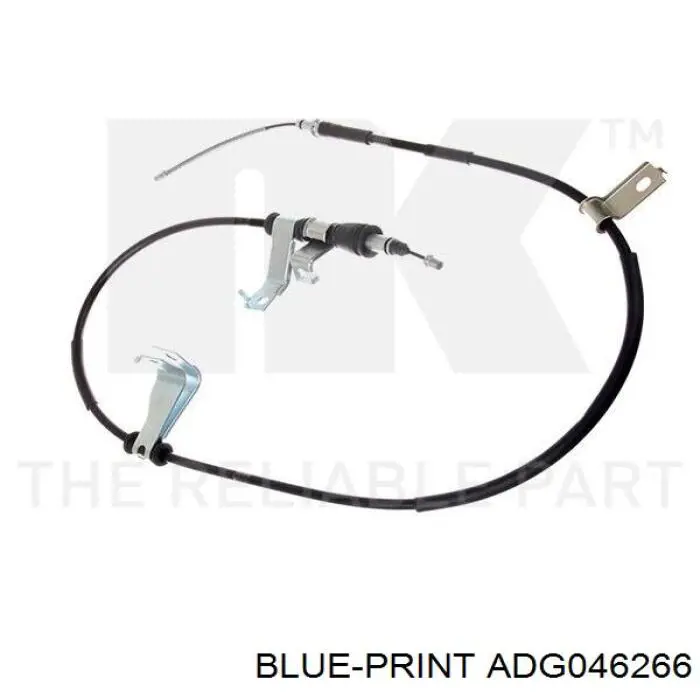 J3930561 Jakoparts cable de freno de mano trasero derecho