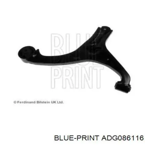 ADG086116 Blue Print barra oscilante, suspensión de ruedas delantera, inferior derecha