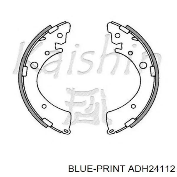  Zapatas de frenos de tambor traseras para Honda Civic 6 