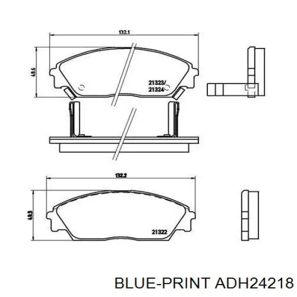  Pastillas de freno delanteras para Honda Civic 4 