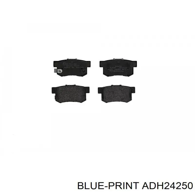 ADH24250 Blue Print pastillas de freno traseras