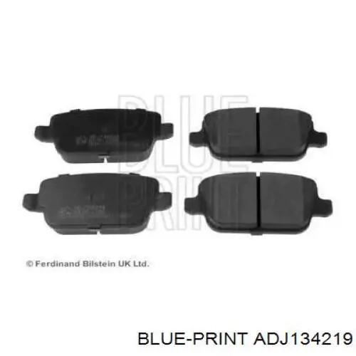 ADJ134219 Blue Print pastillas de freno traseras