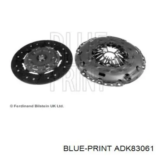 ADK83061 Blue Print kit de embrague (3 partes)