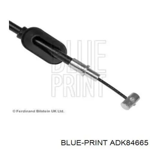 ADK84665 Blue Print cable de freno de mano trasero derecho