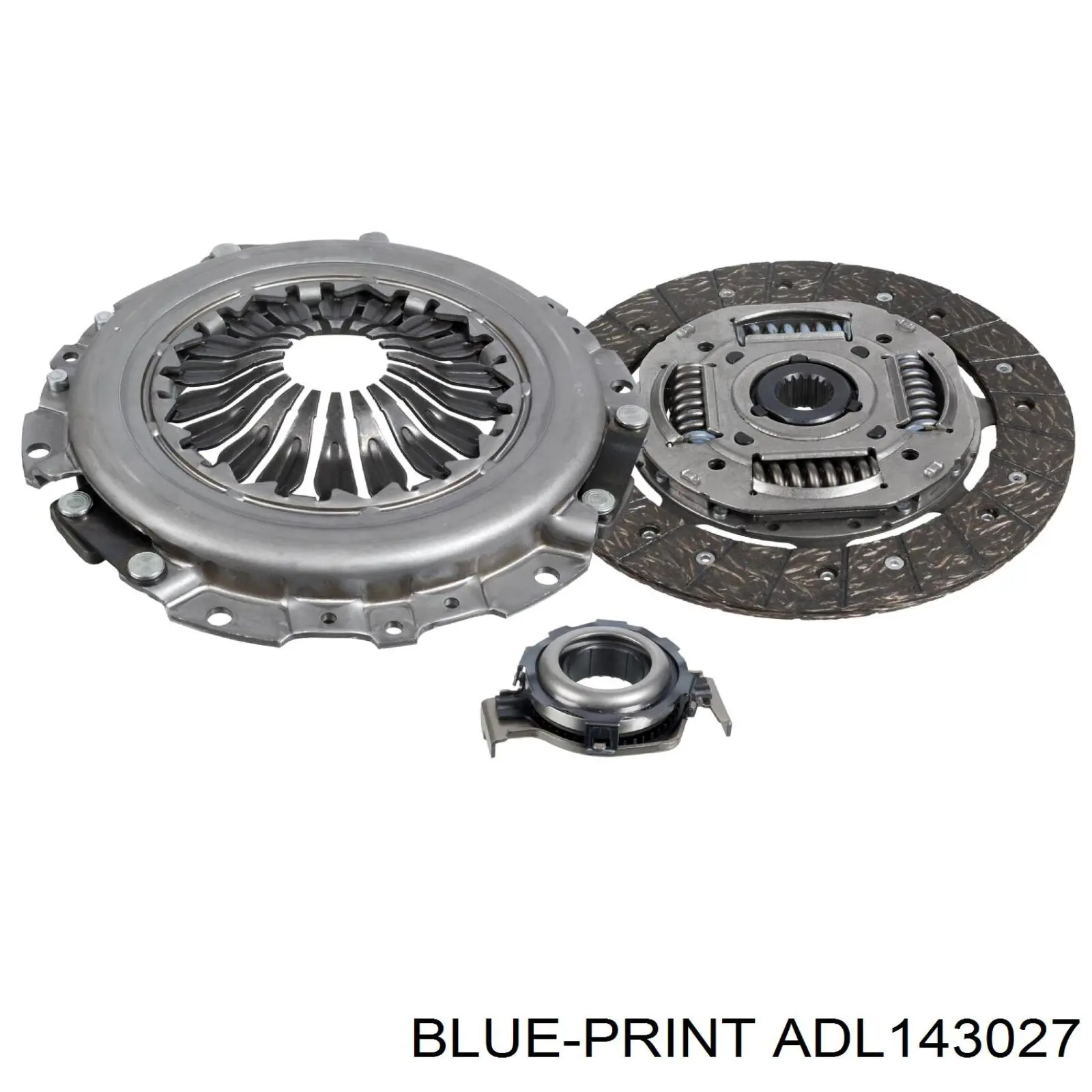 ADL143027 Blue Print kit de embrague (3 partes)