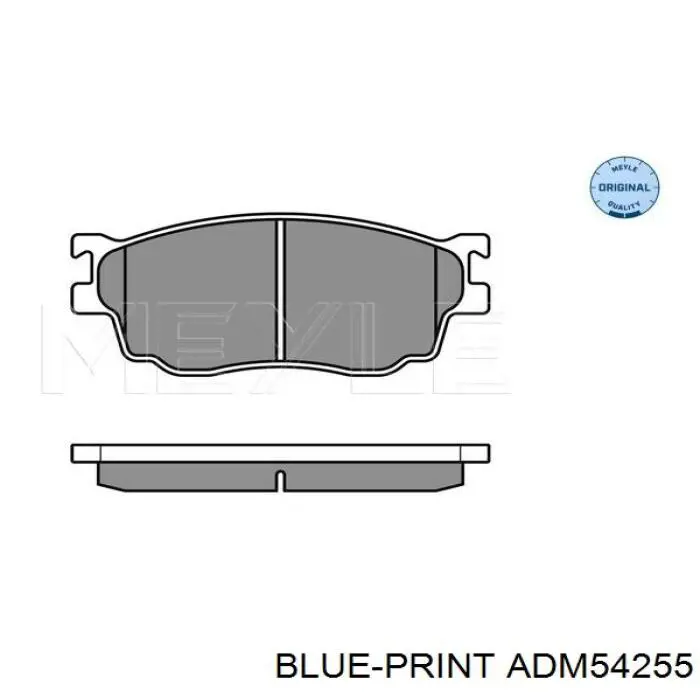 ADM54255 Blue Print pastillas de freno delanteras