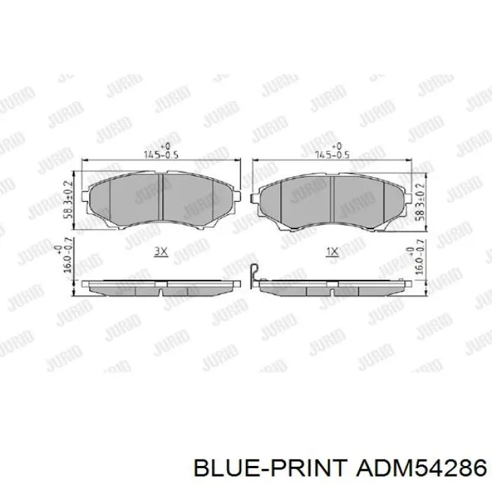  Pastillas de freno delanteras para Ford Ranger ET