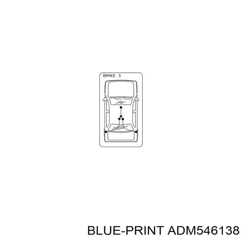 UR5844410 Mazda cable de freno de mano trasero derecho