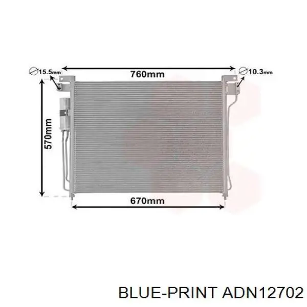  Condensador aire acondicionado para Nissan Pathfinder R51