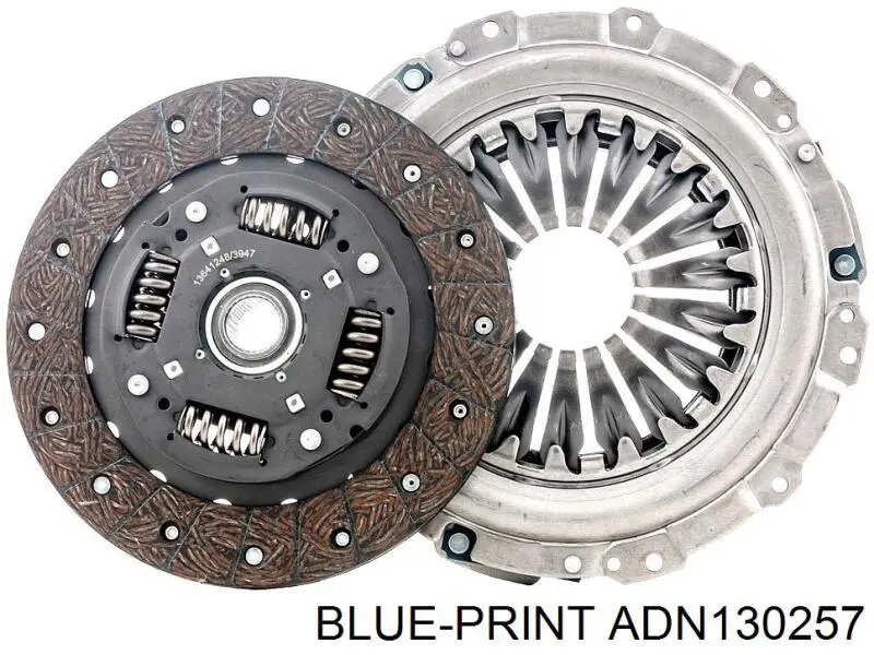 ADN130257 Blue Print kit de embrague (3 partes)