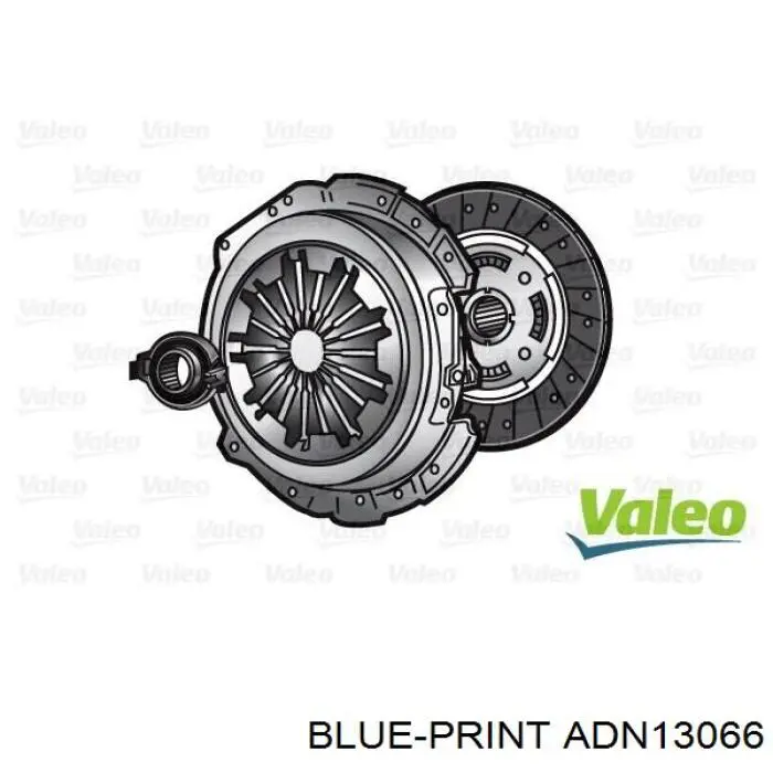 ADN13066 Blue Print kit de embrague (3 partes)