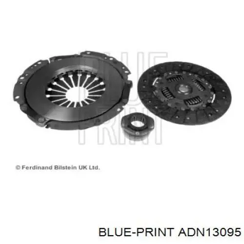 ADN13095 Blue Print kit de embrague (3 partes)