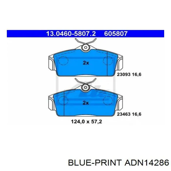  Pastillas de freno delanteras para Nissan Almera 2 