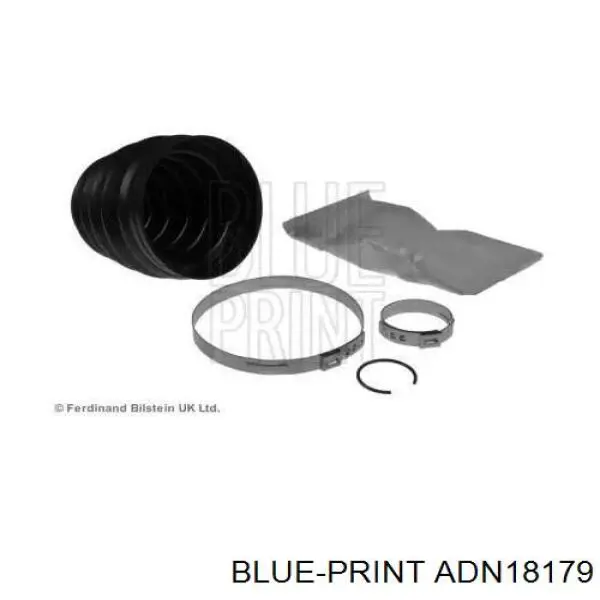 ADN18179 Blue Print fuelle, árbol de transmisión delantero exterior