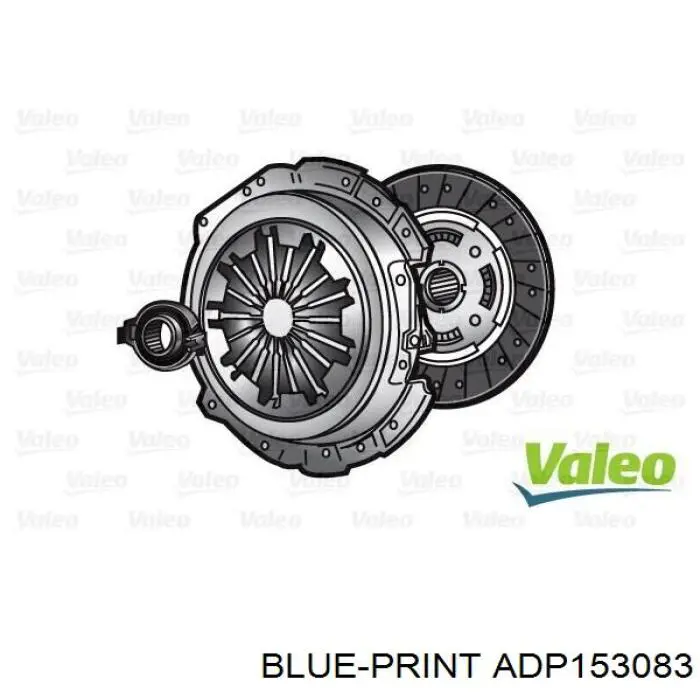 ADP153083 Blue Print kit de embrague (3 partes)