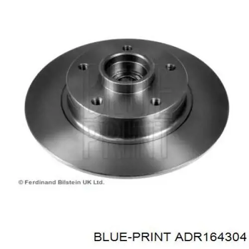  Disco de freno trasero para Renault Fluence L3