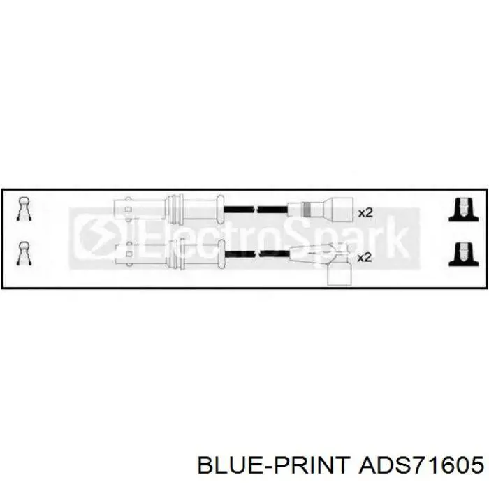  Juego de cables de encendido para Subaru Forester 1 