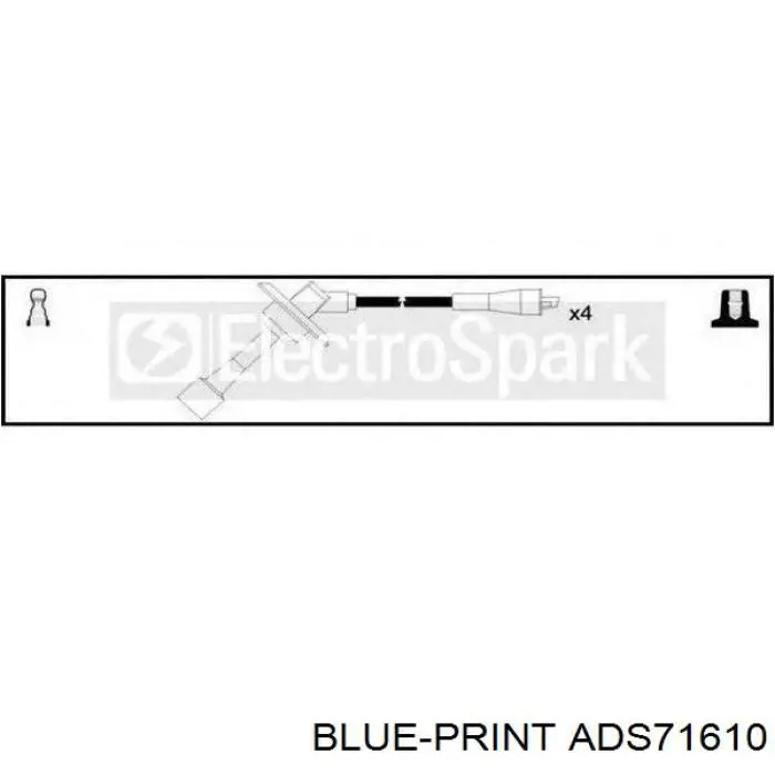 IC716 Japan Parts juego de cables de encendido