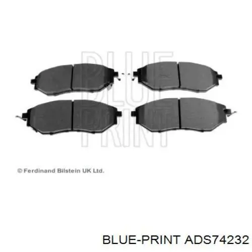 26296AG010 Subaru pastillas de freno delanteras