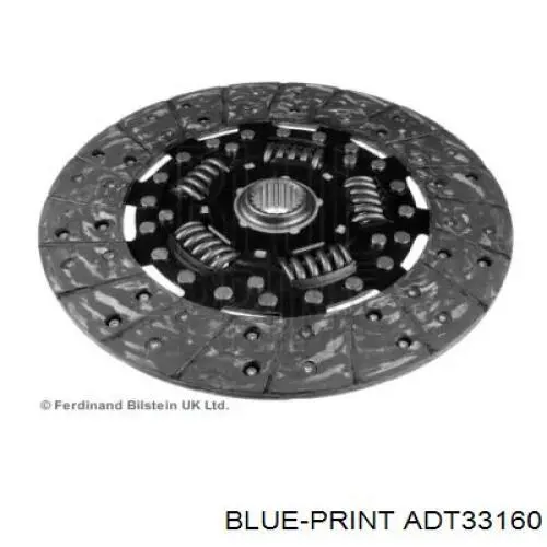 ADT33160 Blue Print disco de embrague