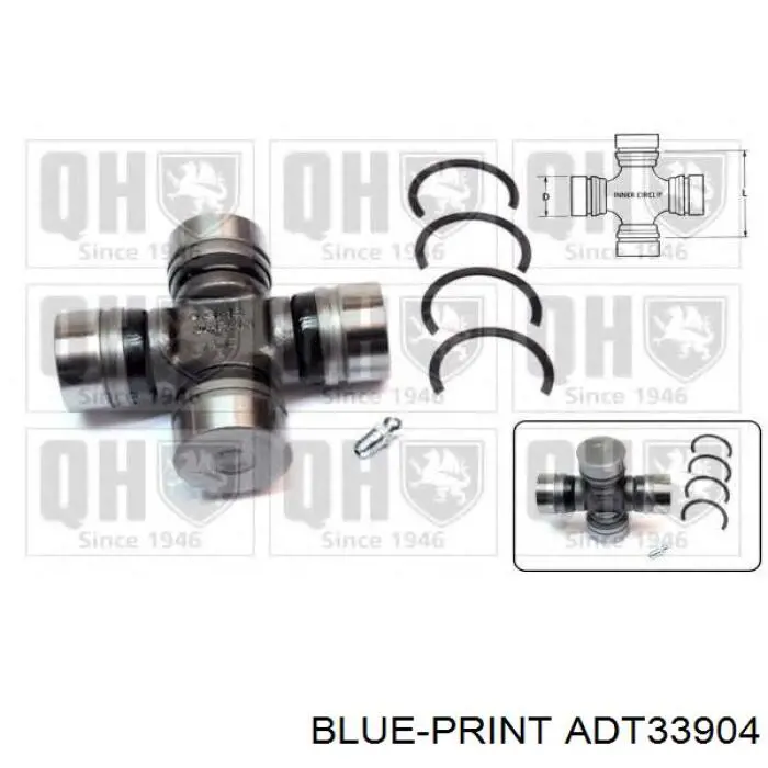 437136080 Toyota cruceta de árbol de cardán trasero