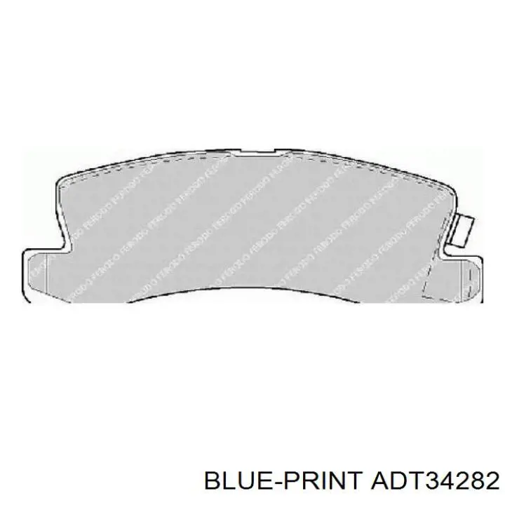 449217050 Toyota pastillas de freno traseras