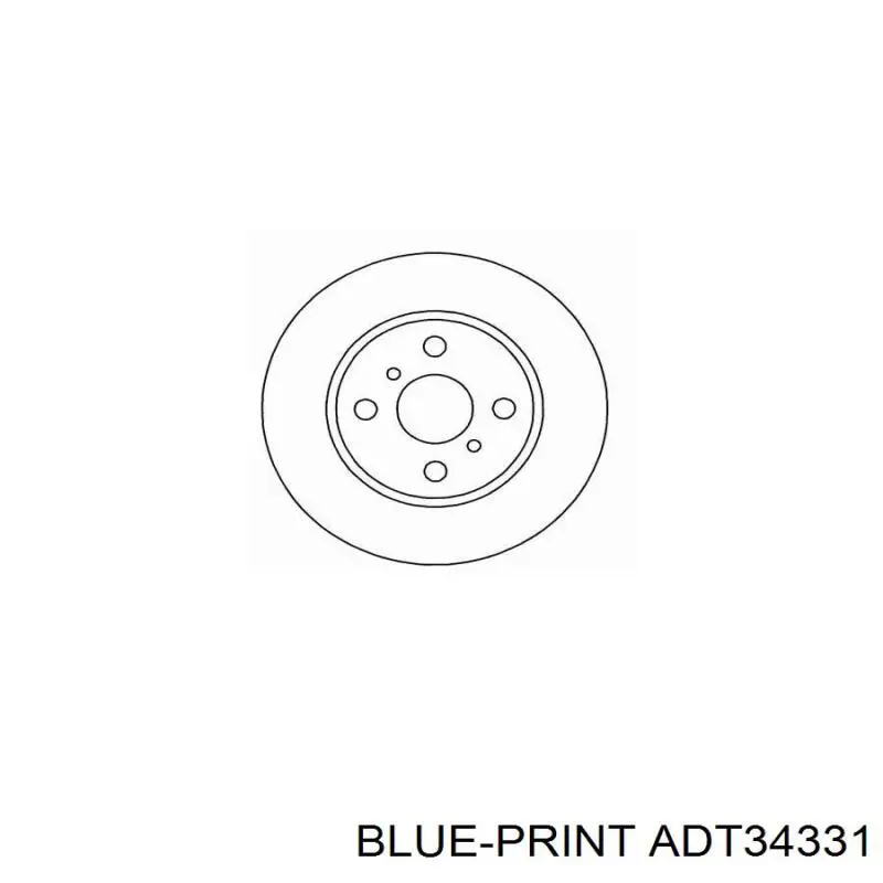 CD6674S Bremsi freno de disco delantero