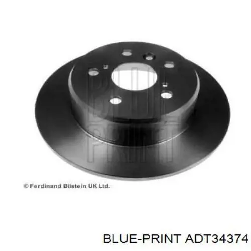 CD7598S Bremsi disco de freno trasero