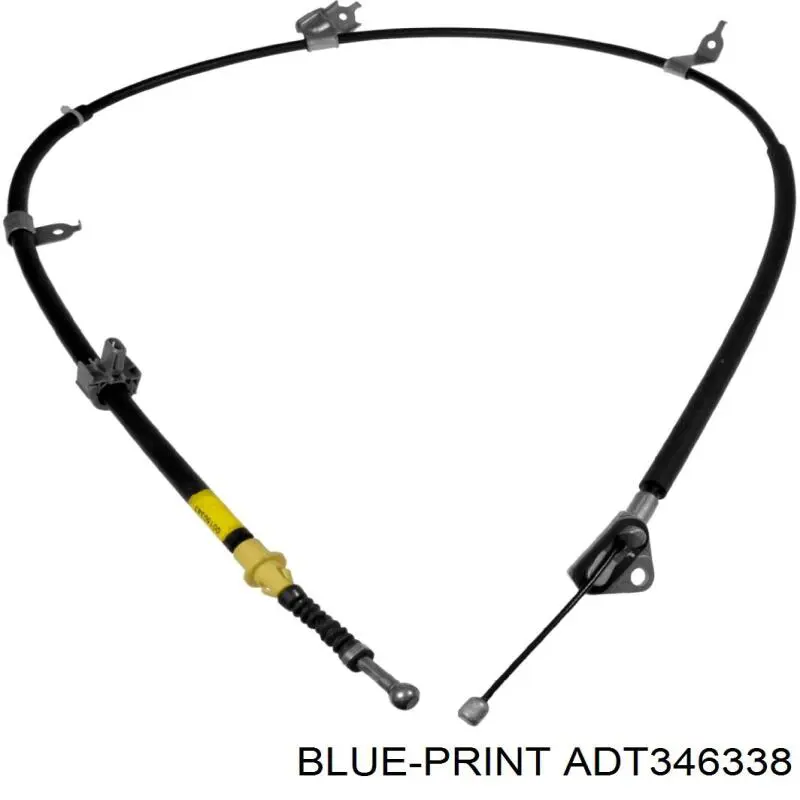 BC-2048R Japan Parts cable de freno de mano trasero derecho