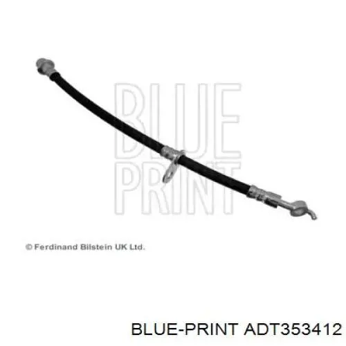 ADT353412 Blue Print tubo flexible de frenos trasero derecho