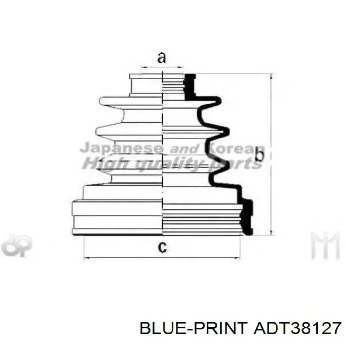  Fuelle, árbol de transmisión trasero interior para Toyota Hilux N