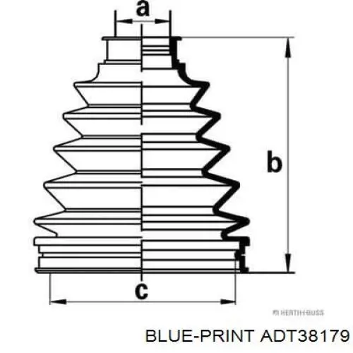  Fuelle, árbol de transmisión trasero exterior para Toyota Camry V30