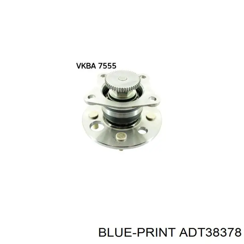 ADT38378 Blue Print cojinete de rueda trasero